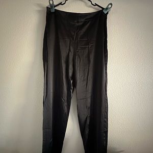 Express Black Satin Dress Pants